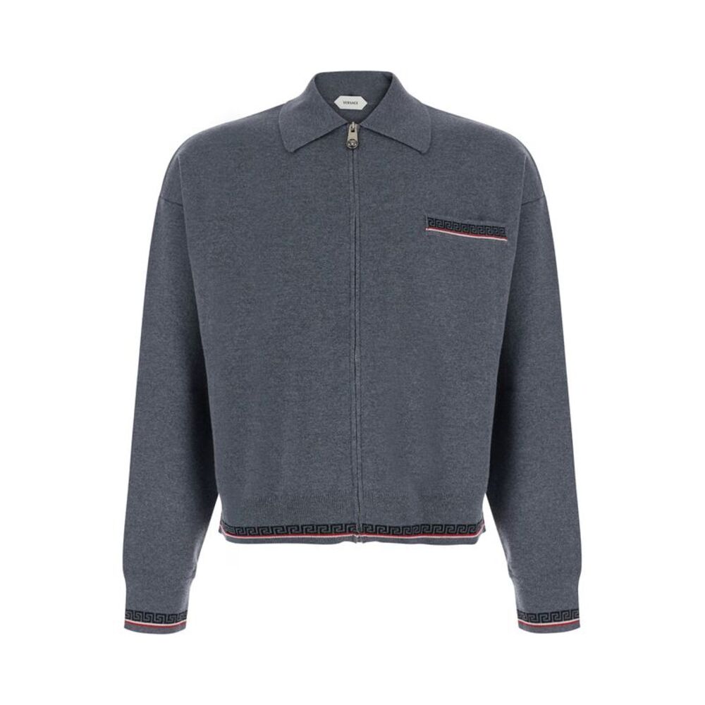 Versace Men Wool With Greca